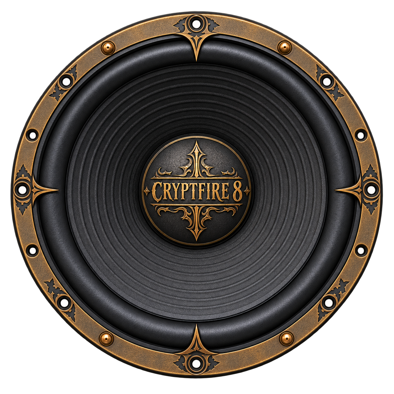 Cryptfire 8, Wraith Guitar speaker front-cone artwork