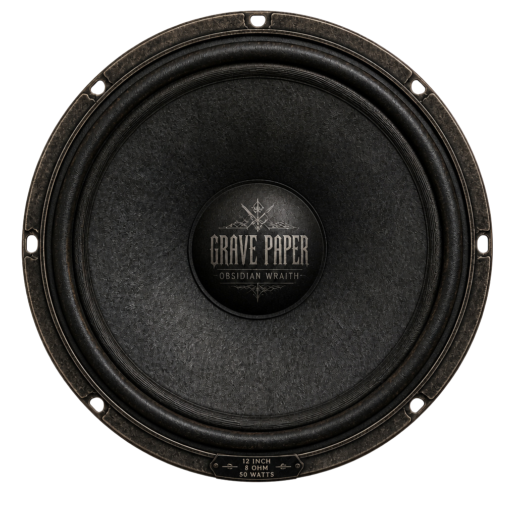 Grave Paper 12, Wraith Guitar speaker virtual design
