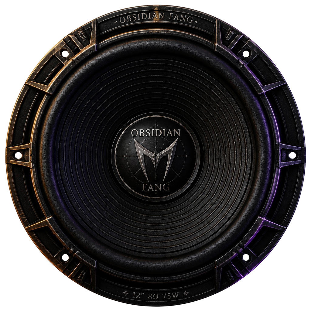 Obsidian Fang 12, Wraith Guitar speaker virtual design